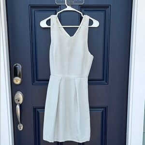 Madewell Silver Sleeveless racerback dressy dress size 6